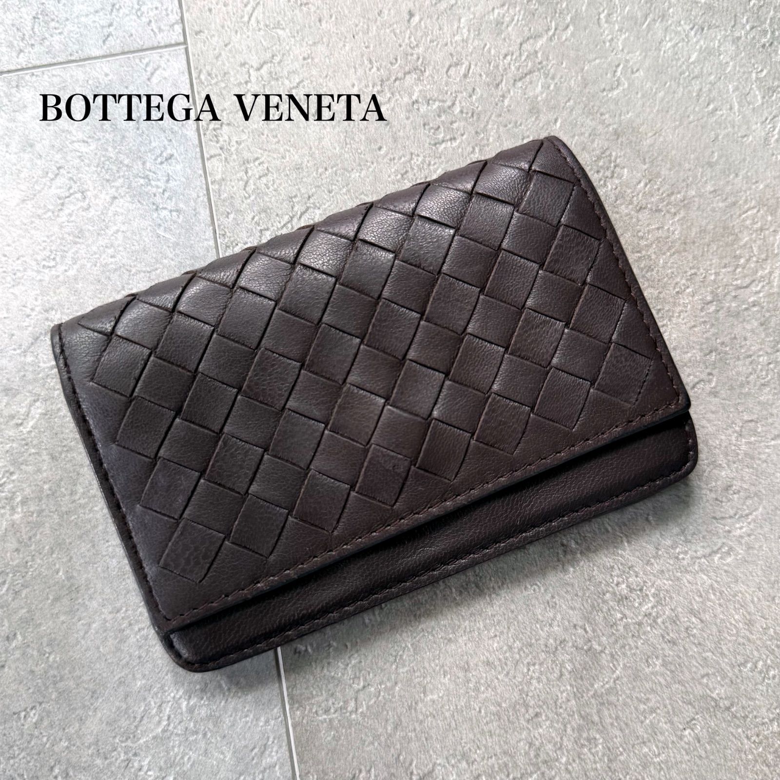 BOTTEGA VENETA ボッテガヴェネタ イントレチャート 名刺入れ カード