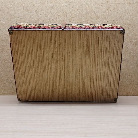 昭和レトロ＞裁縫箱 ソーイングバッグ バスケット - メルカリ
