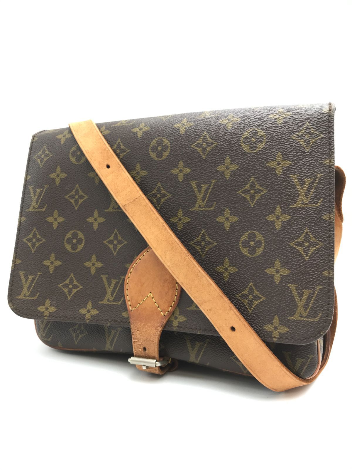 LOUIS VUITTON　ルイヴィトン　ショルダーバッグ　カルトシエールGM　ワンショルダー　フラップ　モノグラム　968