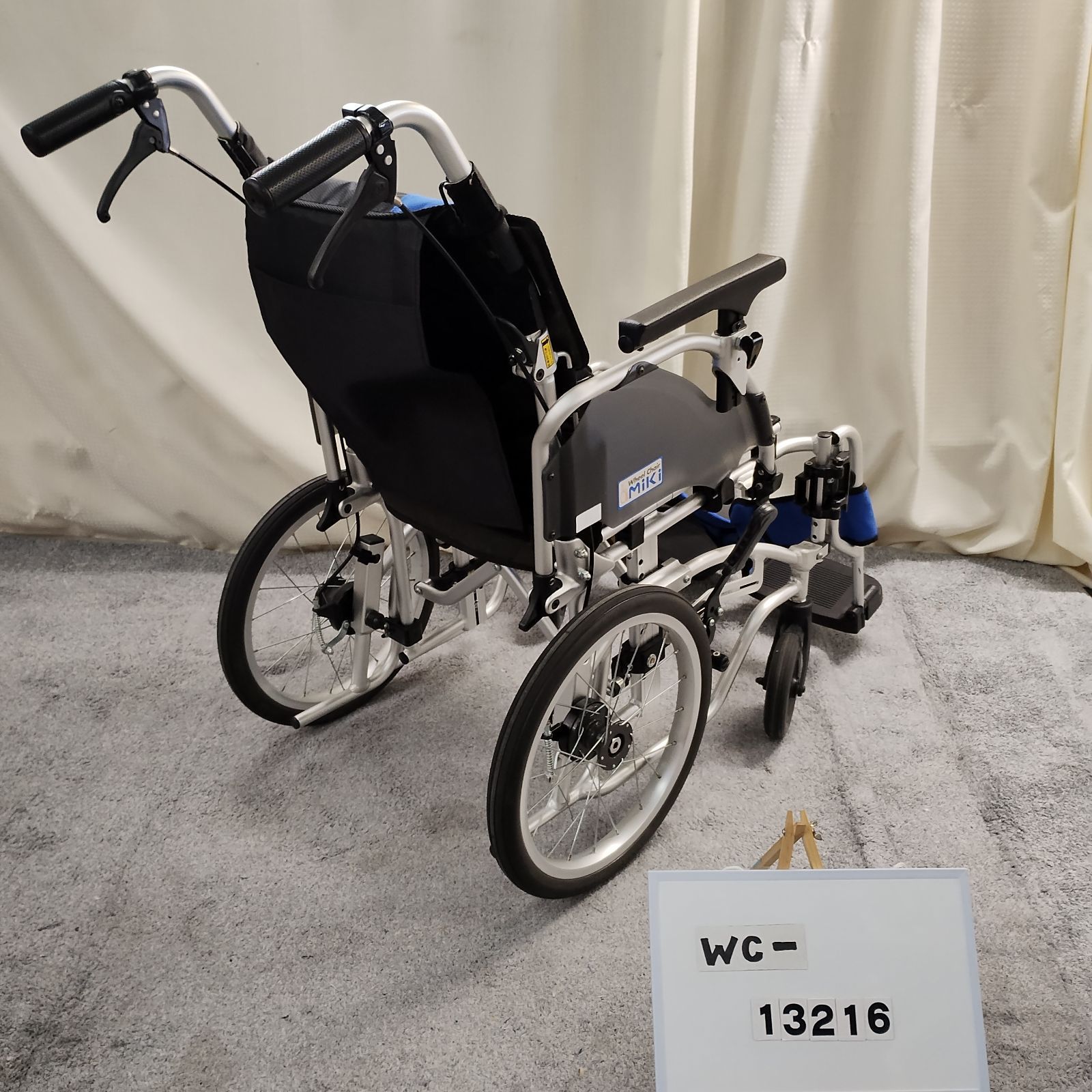 WC-13216)MiKi ミキ イージーフィット MEF-16 モジュール車椅子 