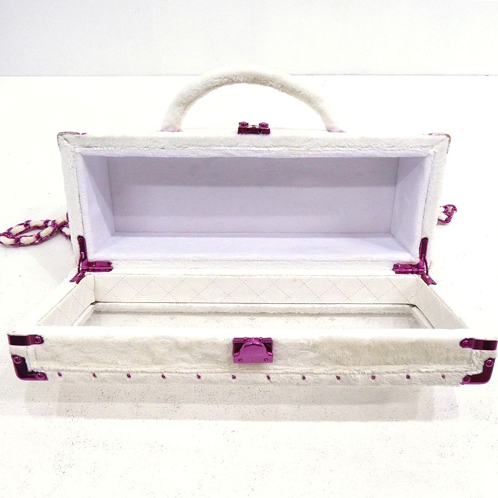 小牧店】エンジェルシャンパン ロゼ ホワイト 空瓶 BOX ファー