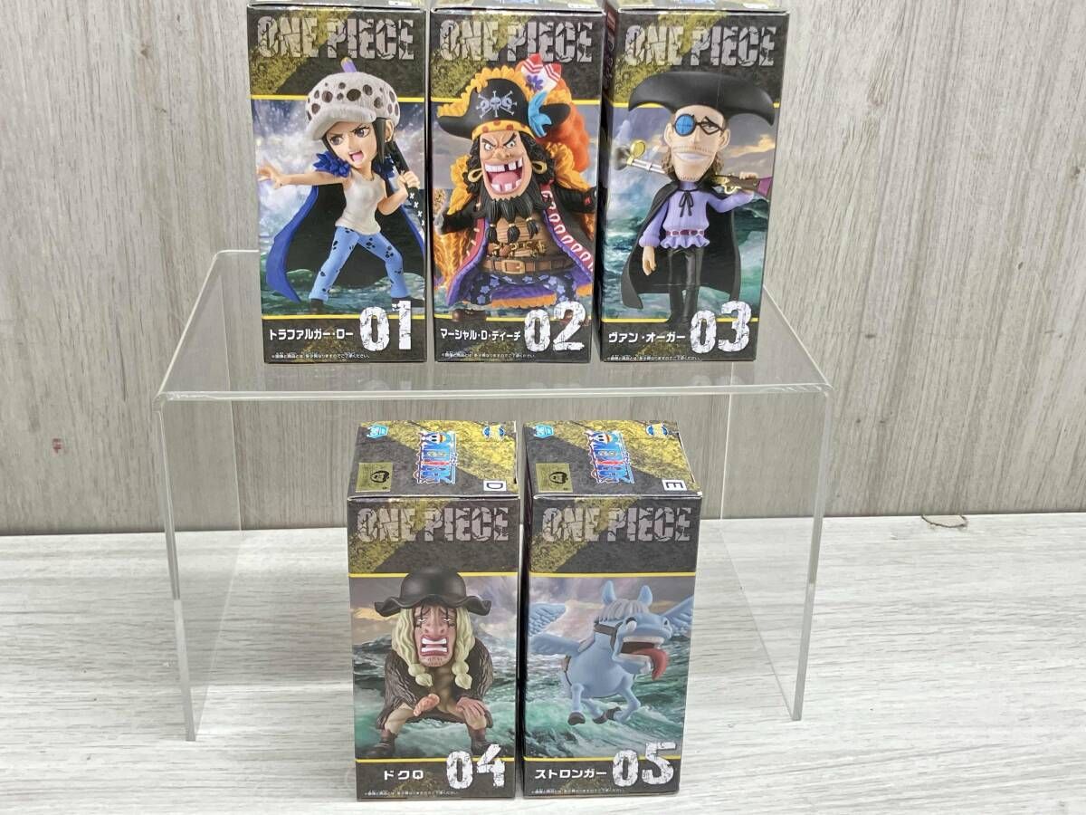 全5種セット]バンプレスト ワンピｰス ワｰルドコレクタブルフィギュア 
