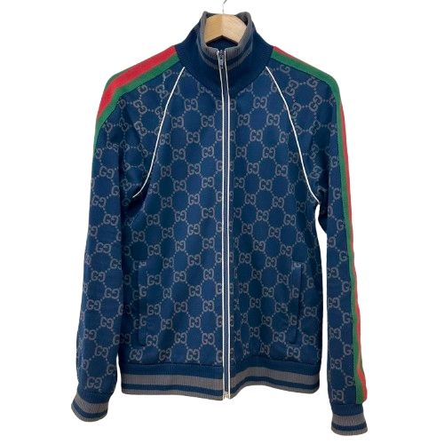 ♪GUCCI グッチ シェリーライン 22AW コットンジャージー ブルゾン