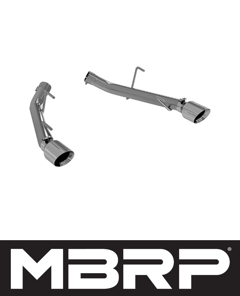 MBRP フォード マスタング GT 4.6L 2005~2010年 GT500 5.4L 2007~2010 