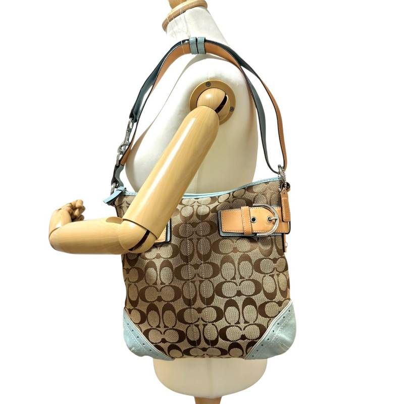 ☆希少カラー☆COACH コーチ☆ショルダーバッグ 2way 斜め掛け 肩掛け 
