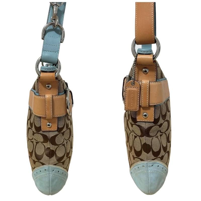 ☆希少カラー☆COACH コーチ☆ショルダーバッグ 2way 斜め掛け 肩掛け 
