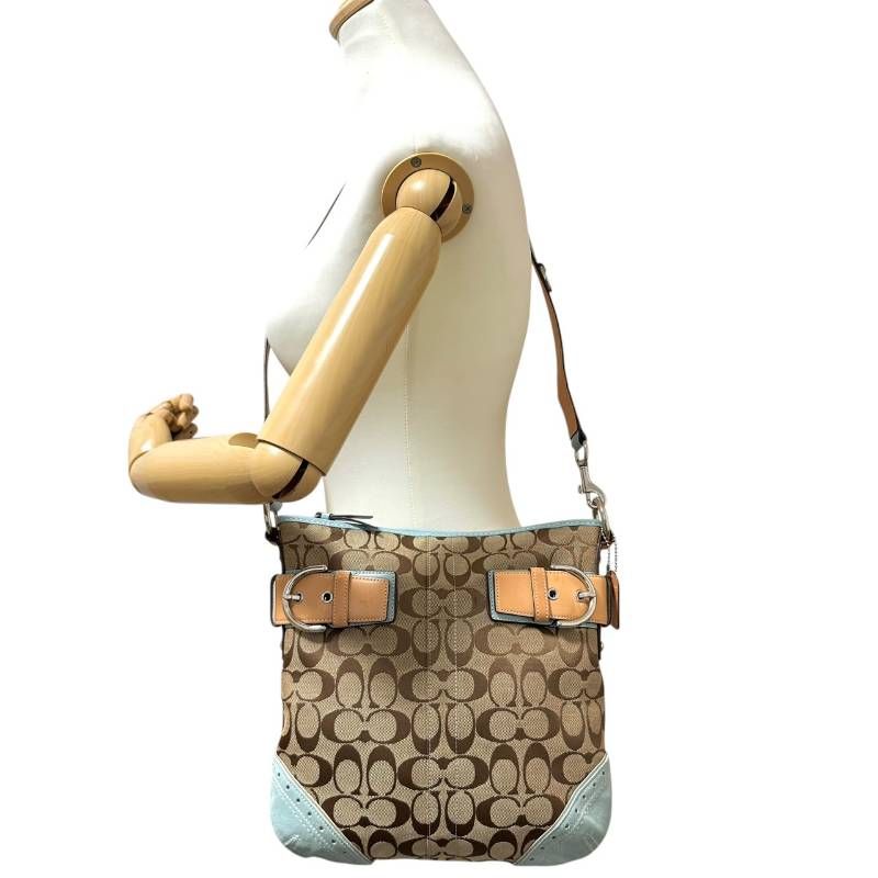 ☆希少カラー☆COACH コーチ☆ショルダーバッグ 2way 斜め掛け 肩掛け 