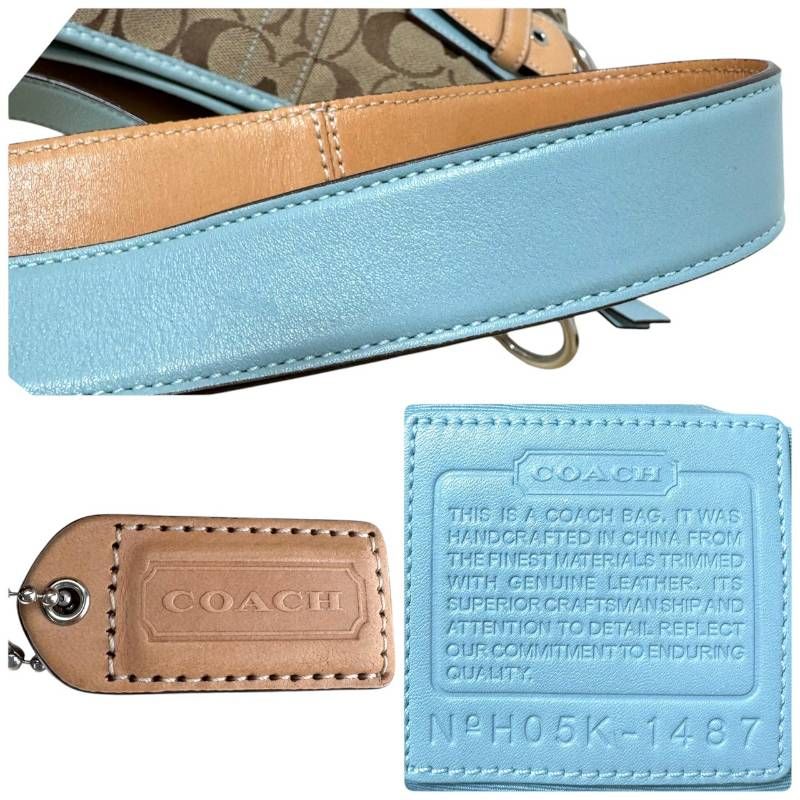 ☆希少カラー☆COACH コーチ☆ショルダーバッグ 2way 斜め掛け 肩掛け 