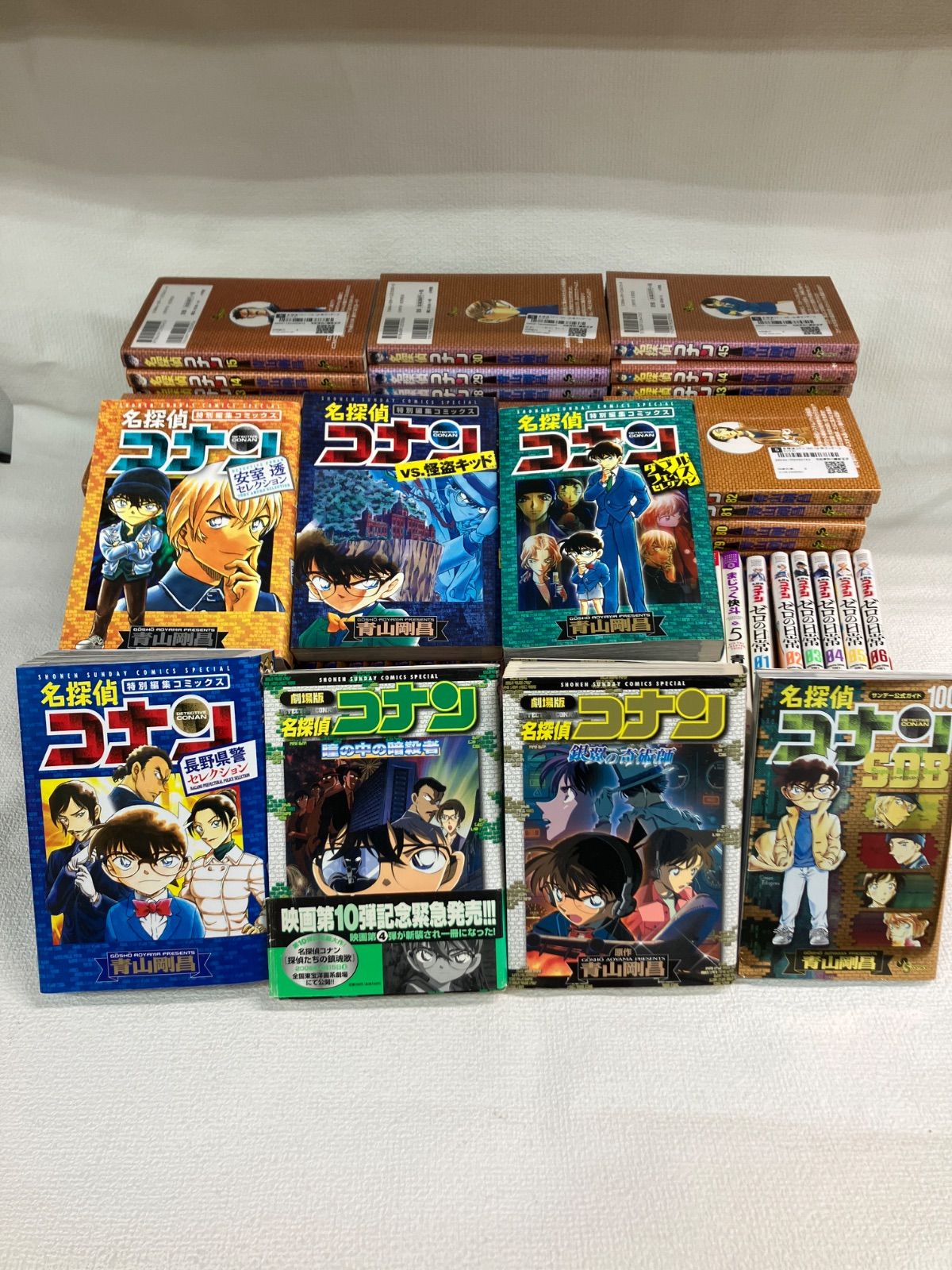 名探偵コナン 1～107巻セット＋関連本4冊おまけ 青山剛昌 小学館