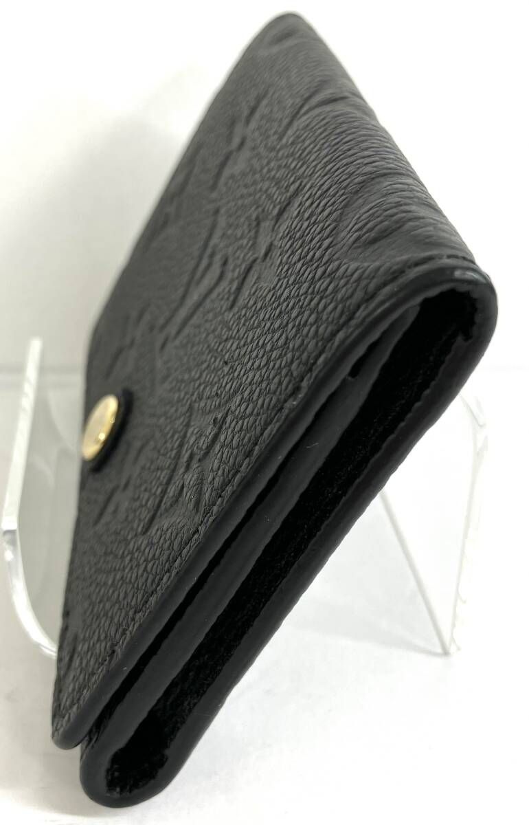 美品✨ルイ・ヴィトン アンヴェロップカルトドゥヴィジットM58456シリアル刻印 ルイヴィトン/名刺入れ/アンヴェロップカルトドゥヴィジット/ノワール