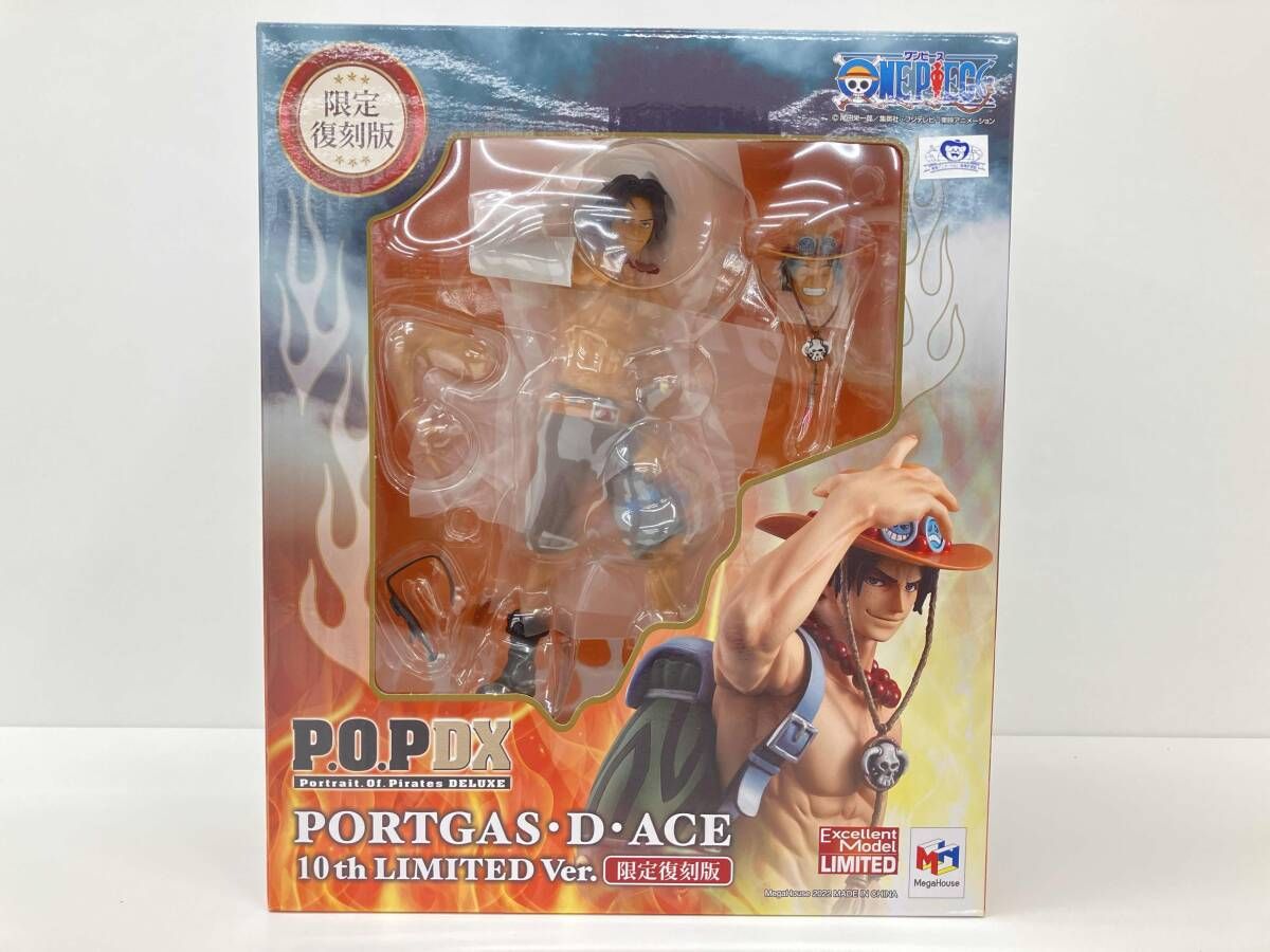 未開封品】 (再販)P.O.P NEO-DX ポートガス・D・エース 10th LIMITED 