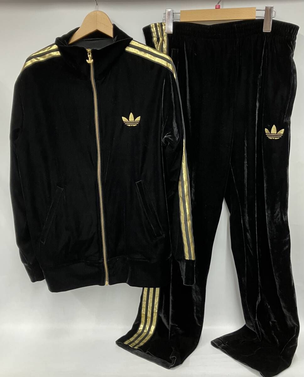 ベロアセットアップ ベロアジャージ アディダス ベロア adidas