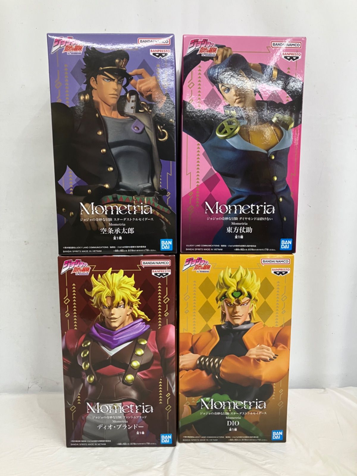 未開封 ジョジョの奇妙な冒険シリーズ Mometria 空条承太郎 東方仗助 