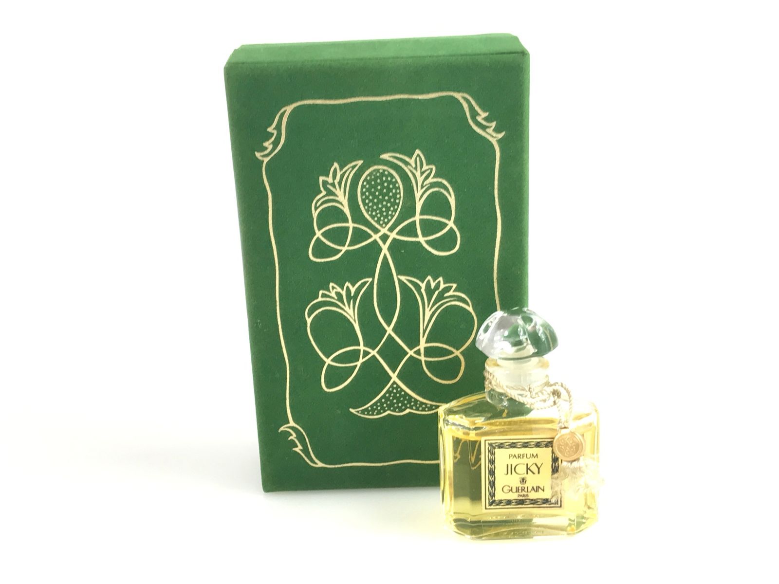 希少 ゲラン GUERLAIN JICKY ジッキー パルファム ボトル 30ml 残量：8 