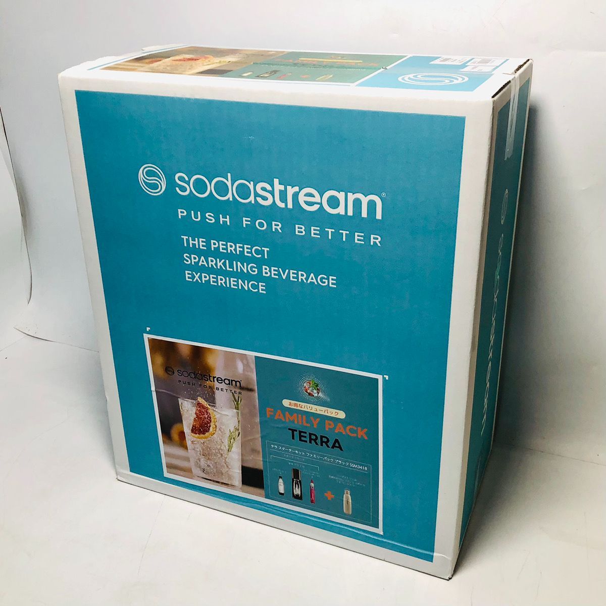 sodastream ファミリーパック 未使用・未開封品♪ ソーダストリーム SodaStream TERRA ファミリー