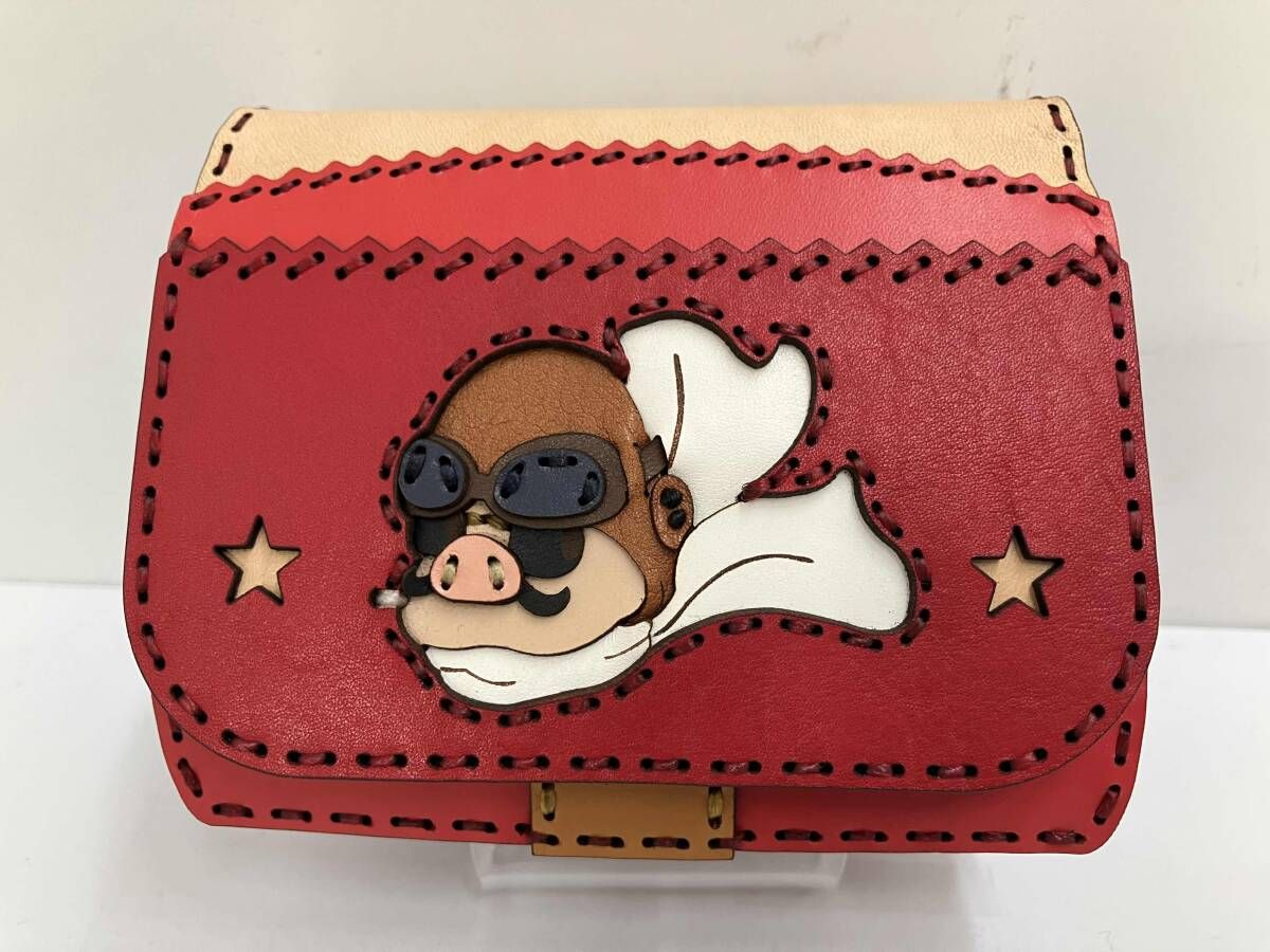ポルコ・ロッソ GBL × OJAGA DESIGN 紅の豚 ショートウォレット