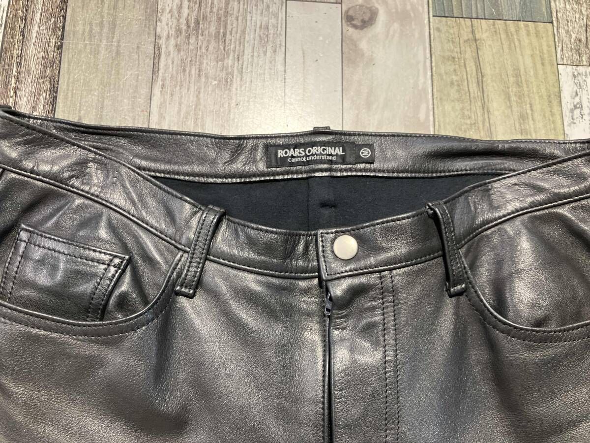 ROARS ORIGINAL ロアーズオリジナル 5PockeCowLeatherPants 5ポケット 