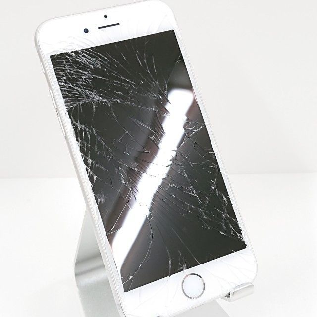 ジャンク品】iPhone6 16GB SIMフリー シルバー 送料無料 本体 c18631 