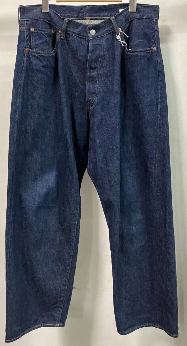 COMOLI コモリ ジーンズ T01-03006 21SS Denim 5P PANT ネイビー 