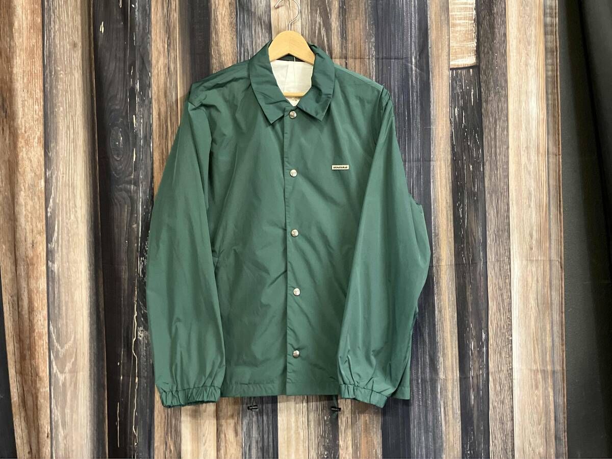 ATON ナイロンジャケット サイズ04 オリーブ ATONエイトン BOTANICAL_DYED_NYLON ボタニカル・ダイド・ナイロン