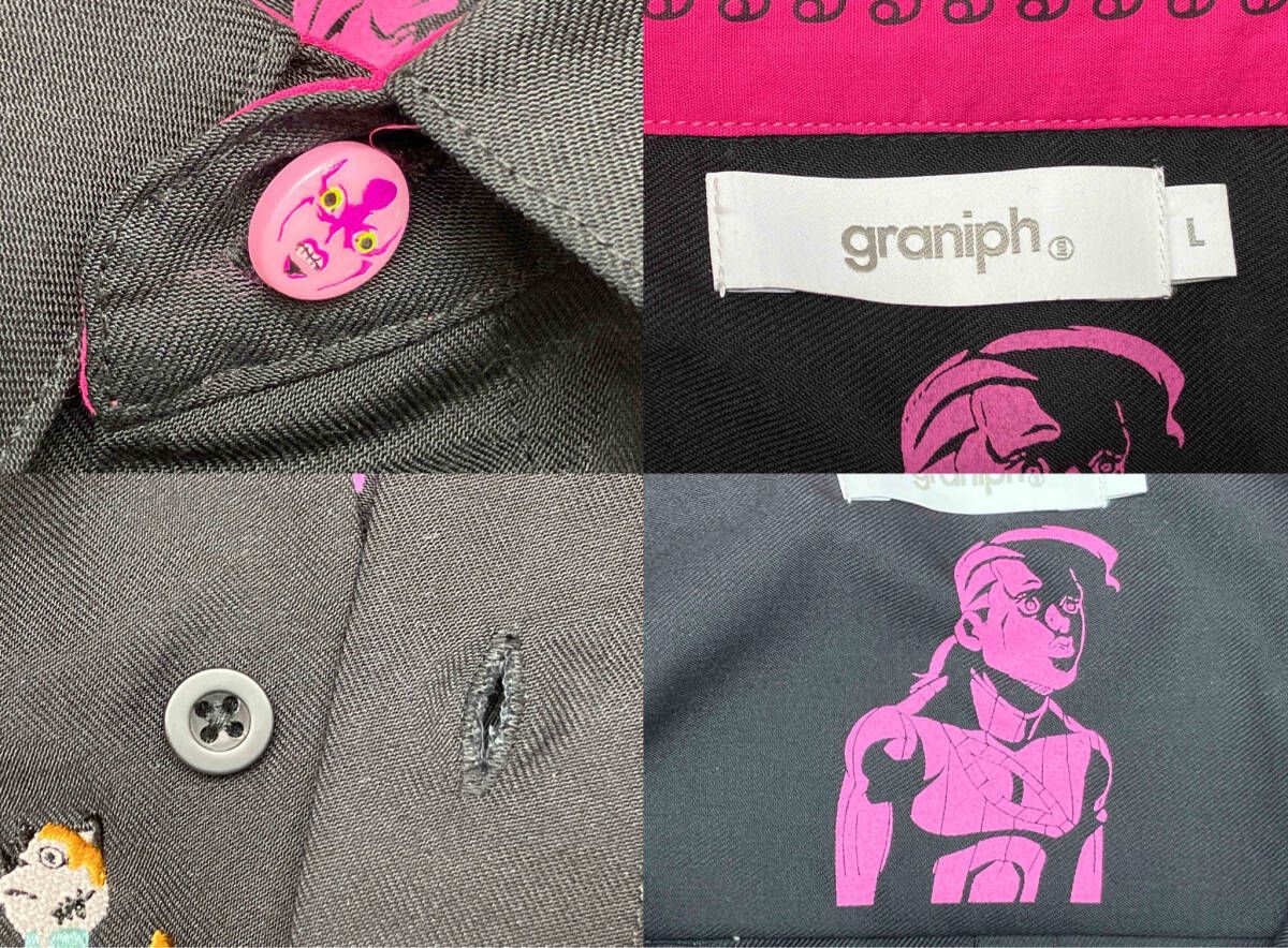 graniph/グラニフ ジョジョの奇妙な冒険 黄金の国 ヴィネガー ドッピオ 