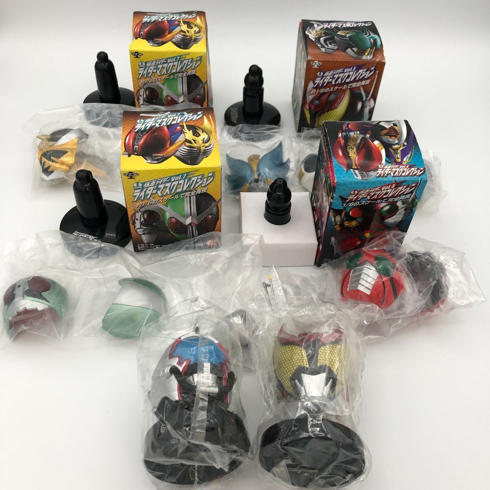 仮面ライダー ライダーマスクコレクション マスコレ 6個セット