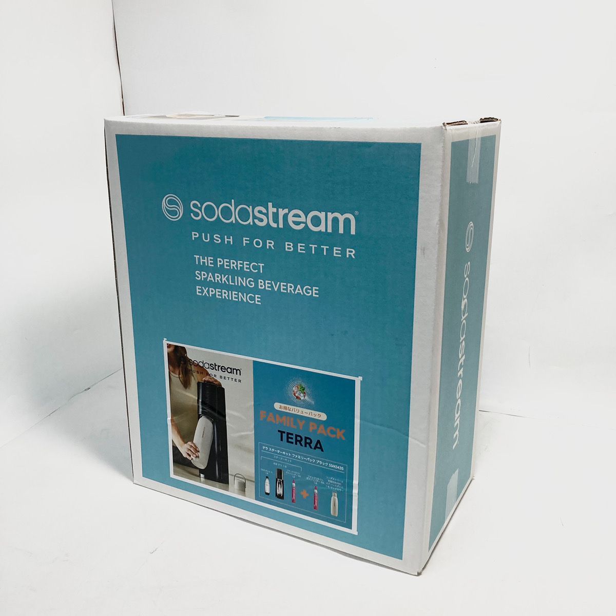 SodaStream ソーダストリーム 炭酸水メーカー SSM3435 FAMILY PACK