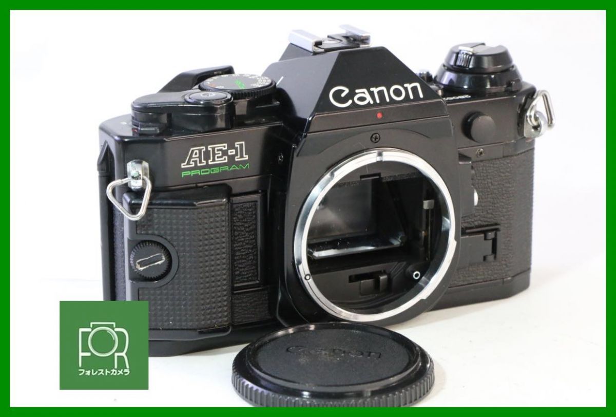 動作保証・点検済】良品□Canon AE-1 PROGRAM ボディ□□シャッター 