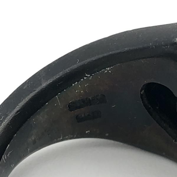 中古】PUERTA DEL SOL リング R1249MTBKD ブラック シルバー プエルタ