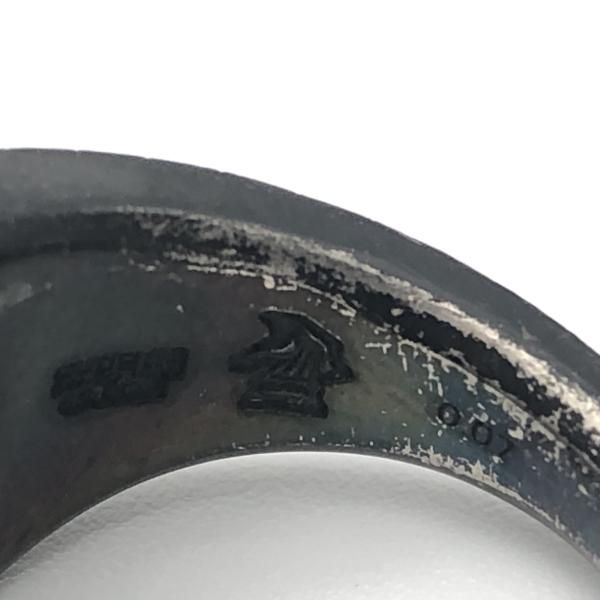 中古】PUERTA DEL SOL リング R1249MTBKD ブラック シルバー プエルタ