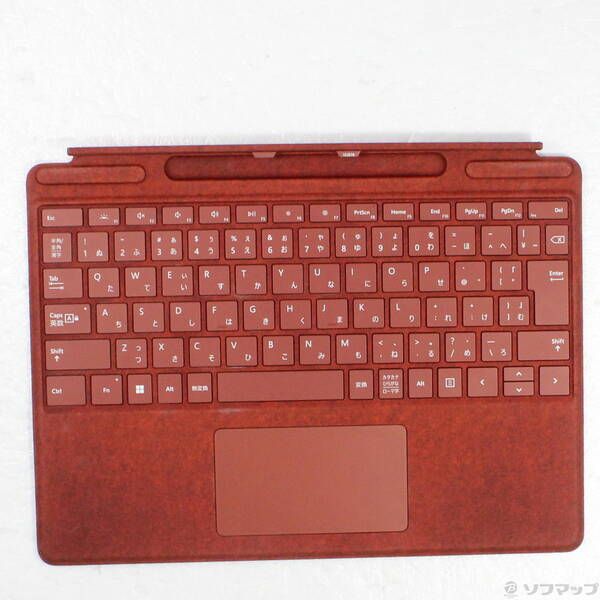 ソフマップ 〔中古品〕 Surface Pro スリム ペン2付き Signature キーボード ポピーレッド 8X6-00039【198】