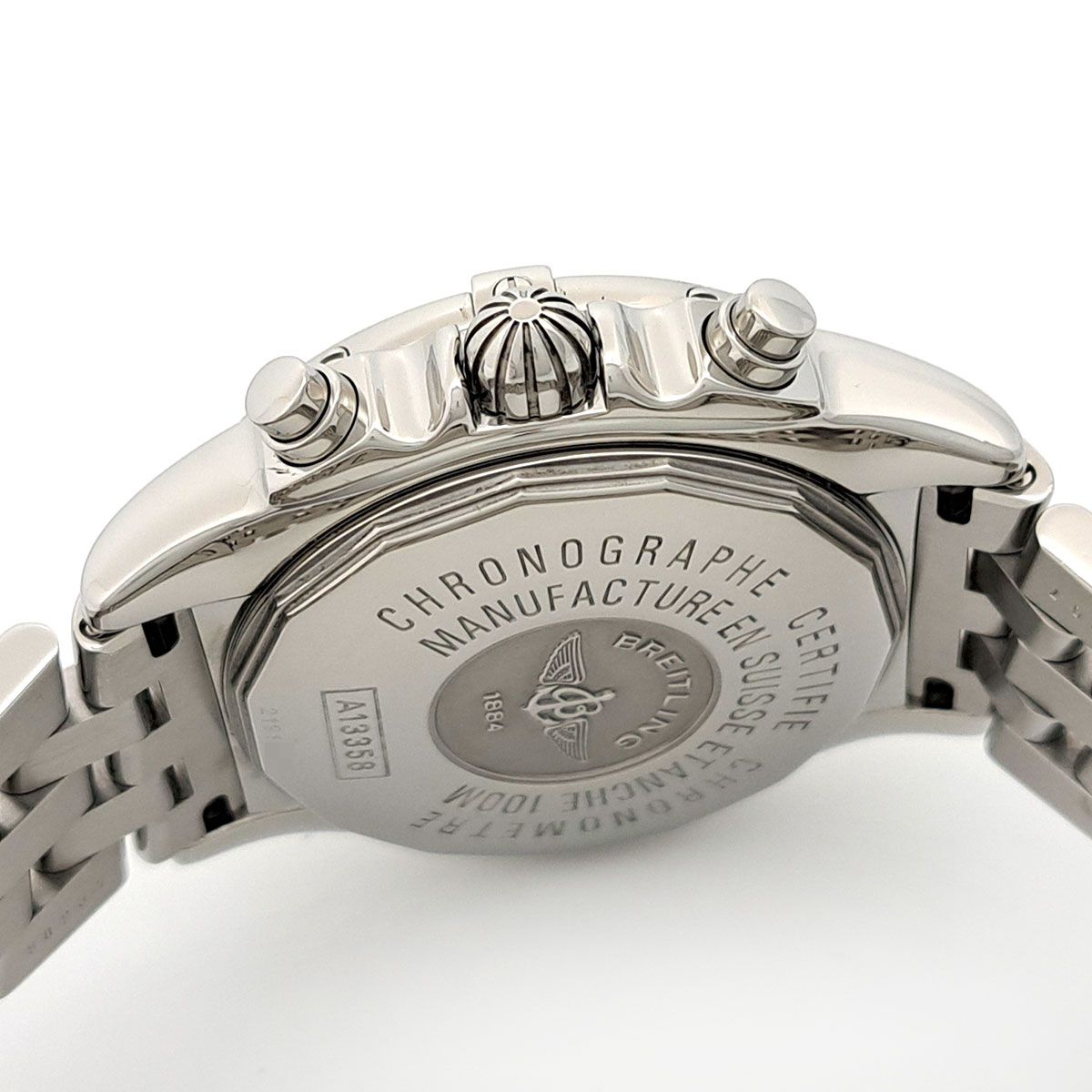  ブライトリング クロノ コックピット A13358 自動巻き ステンレススティール メンズ BREITLING 時計 限定デザイン 自動巻き時計 腕時計(アナログ)