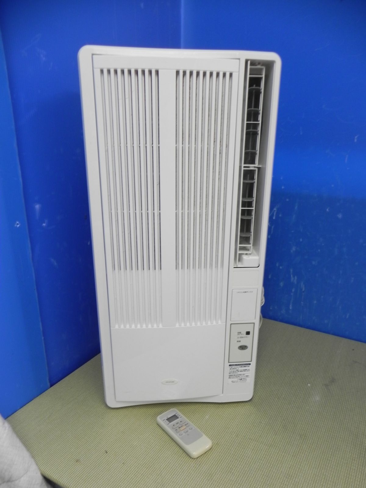 S712☆KOIZUMI KA-1612 コイズミ窓用エアコン 2021年製 冷房専用 動作 