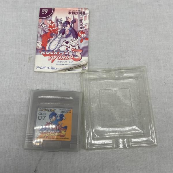 G-7） GB ゲームボーイソフト 【 ロックマンワールド】 (Game Boy