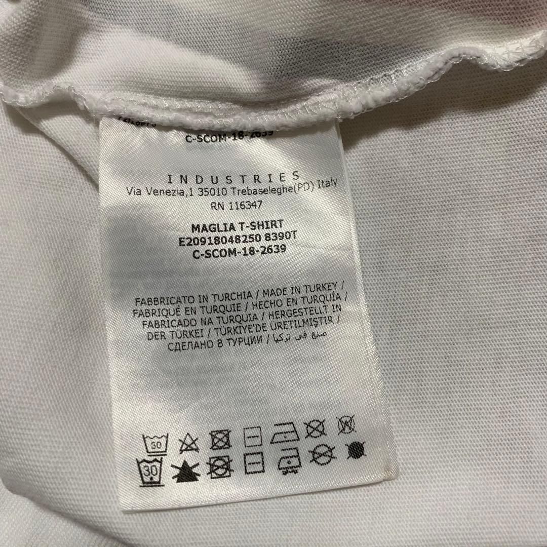 美品　MONCLER ホワイト　Tシャツ　S　国内正規品　3S667 MONCLER ホワイト Tシャツ S 国内正規品 3S667 - メルカリ