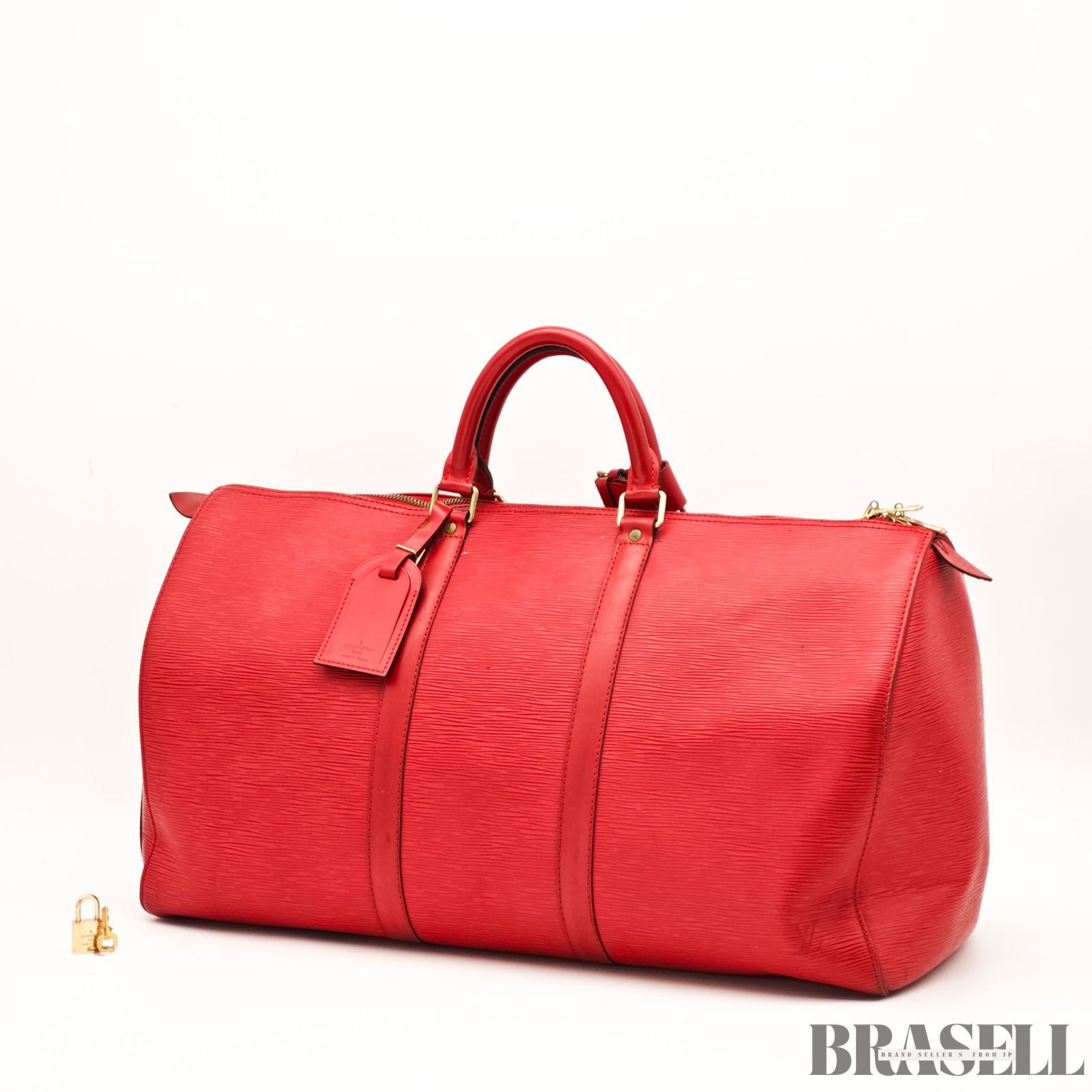 LOUIS VUITTON エピ キーポル50 M42967 バッグ ボストンバッグ 大容量 