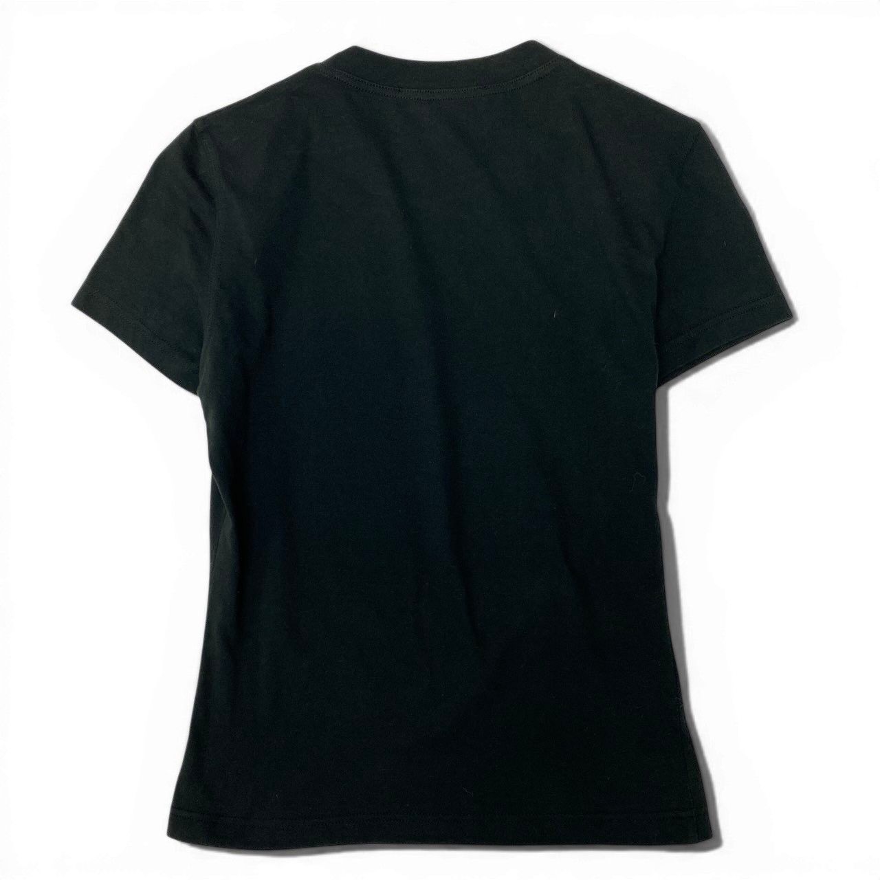 85d9 Christian Dior クリスチャンディオール ガリアーノ期 CDスマイル 半袖カットソー トップス 1H12055022 36 ブラック コットンu02t 85d9 Christian Dior クリスチャンディオール ガリアーノ期 CDスマイル