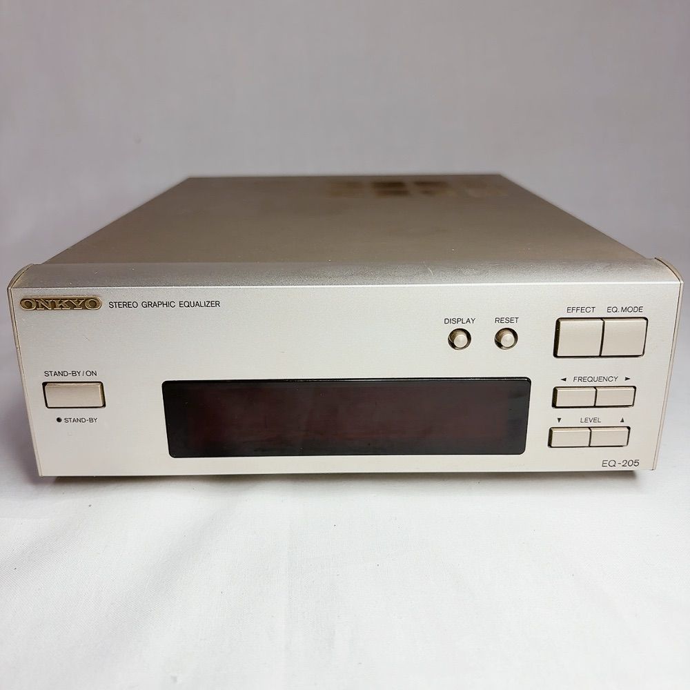 ONKYO EQ-205 グラフィックイコライザー 音質調整 周波数コントロール