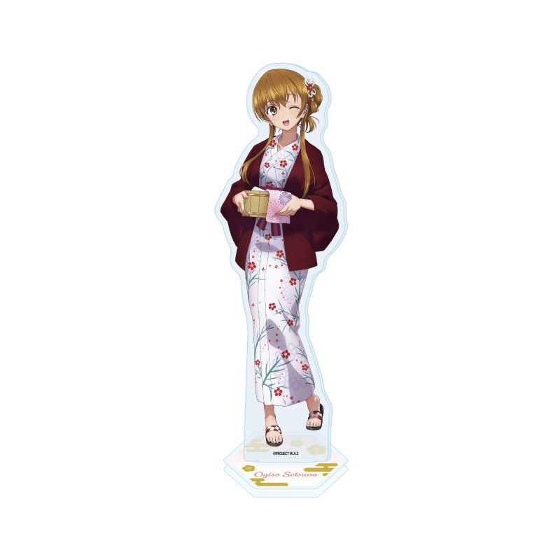 小木曽雪菜 水着パーカー デカアクリルスタンド WHITE ALBUM2 ホワイト