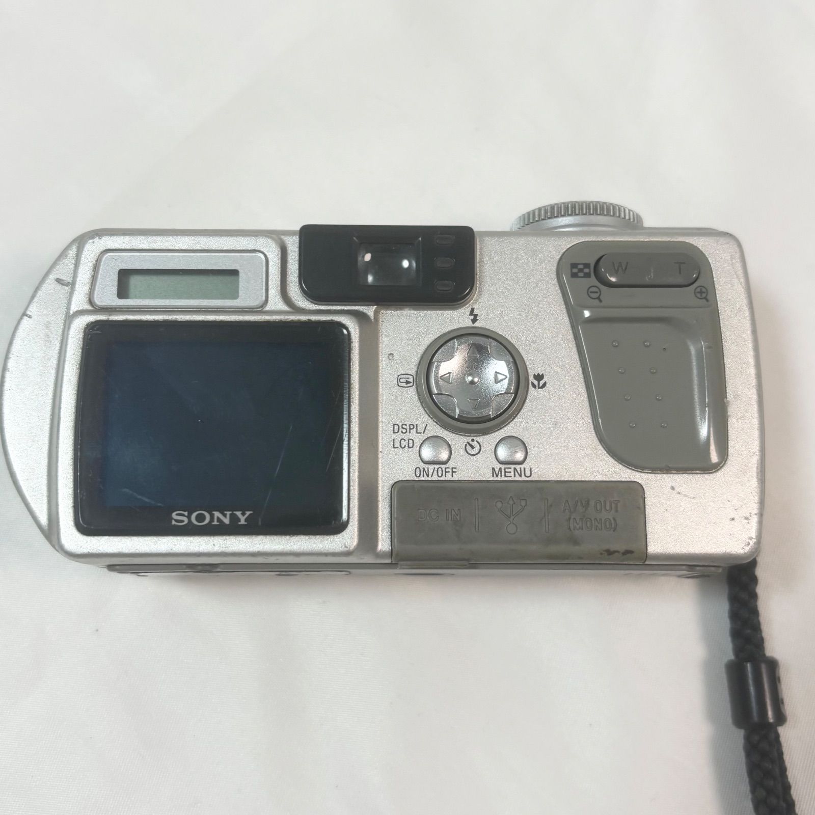 送料無料】【ジャンク品扱い】SONY/ソニー/Cyber Shot DSC-P5/シルバー 