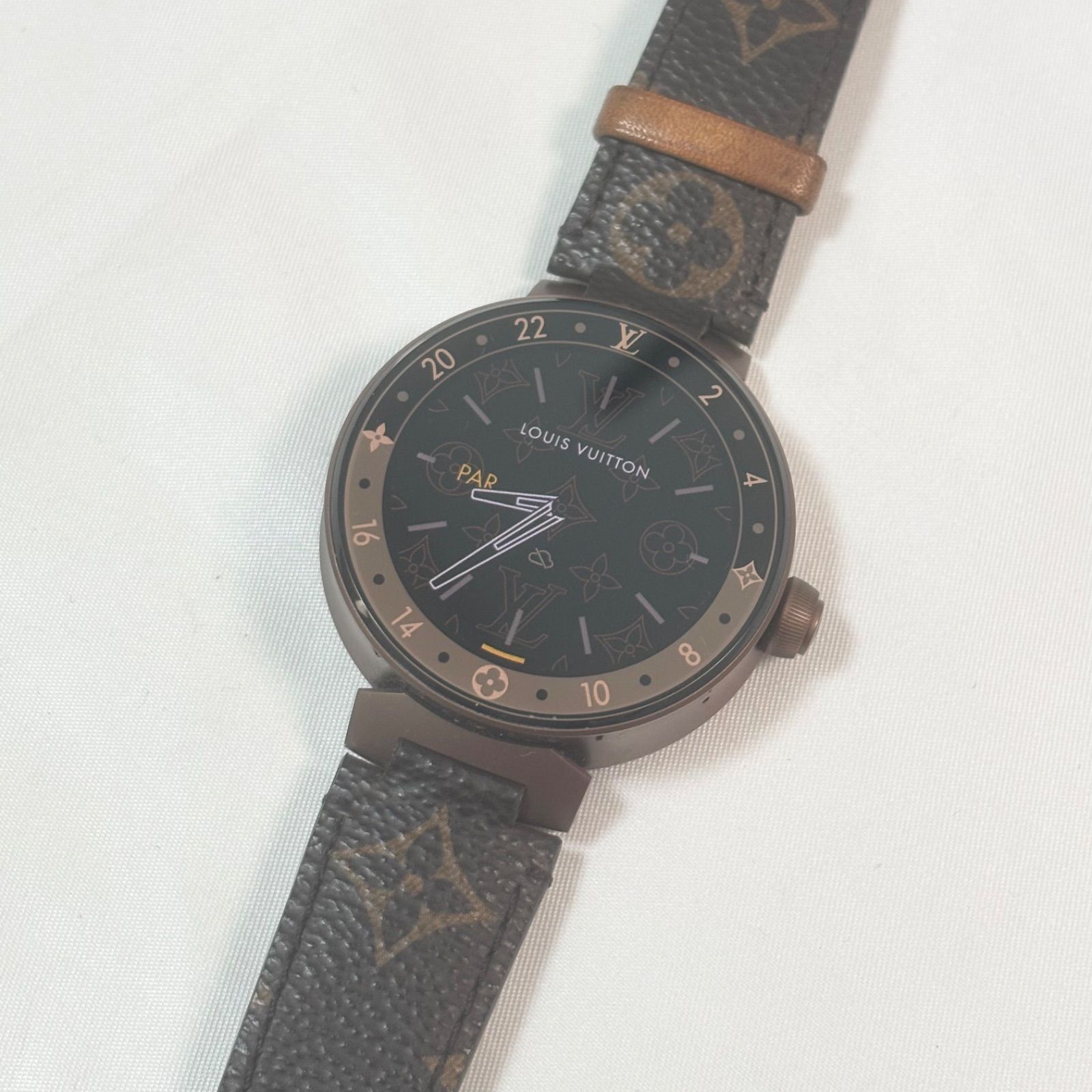 送料無料】Louis Vuitton/ルイヴィトン/スマートウォッチ/タンブール
