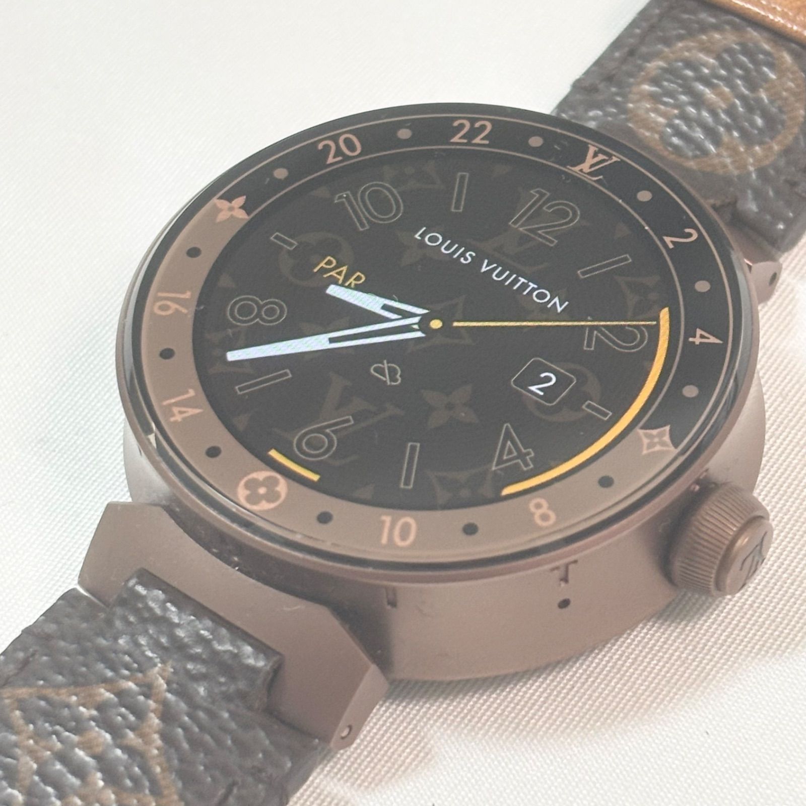 送料無料】Louis Vuitton/ルイヴィトン/スマートウォッチ/タンブール 