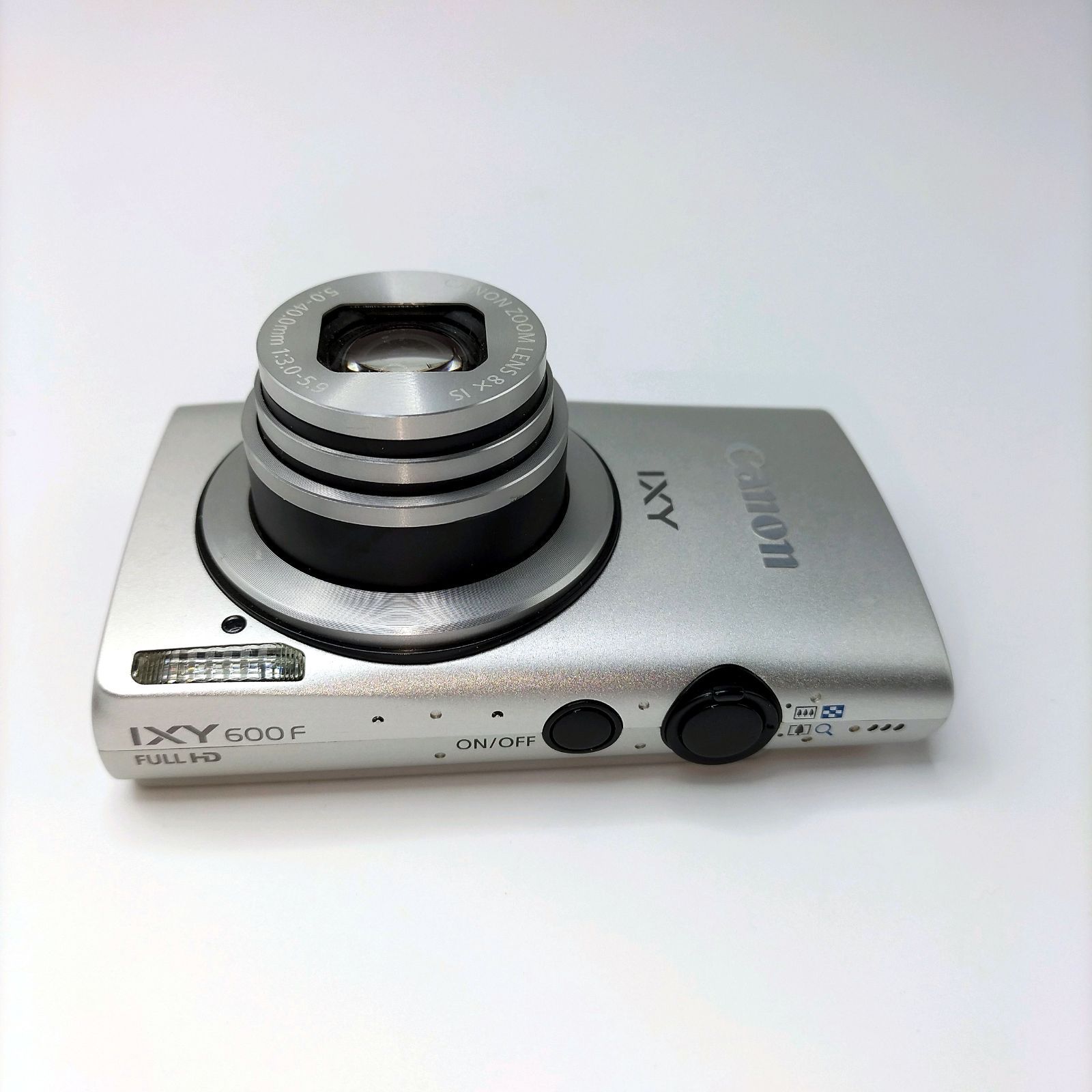 Canon IXY 600F シルバー コンパクトデジタルカメラ キャノン デジカメ 