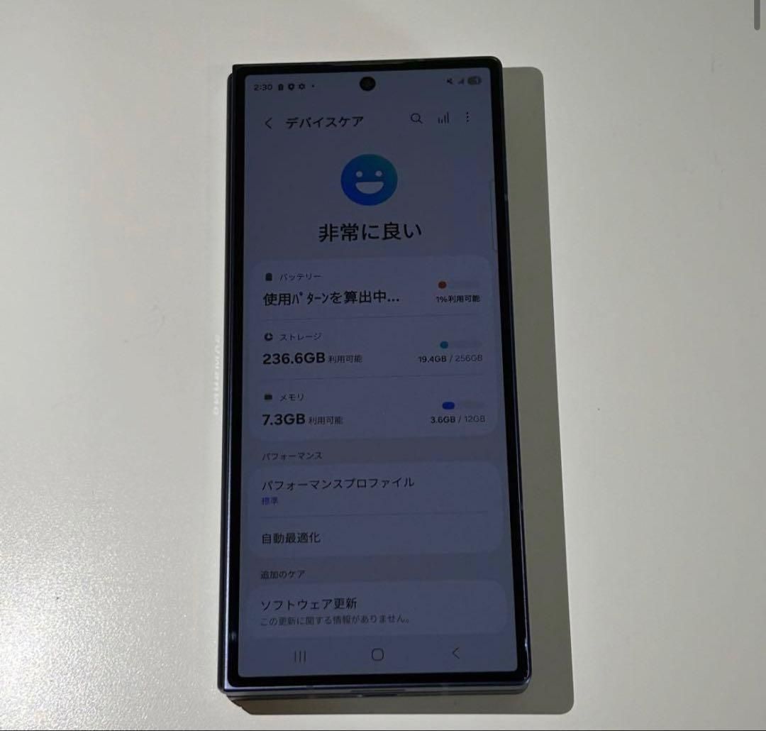 ジャンク】Galaxy Fold6 256GB SIMフリー ブルー - メルカリ