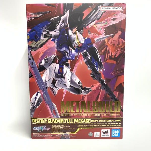 中古】開封・外箱破れ・説明書破れ)METAL BUILD デスティニーガンダム 