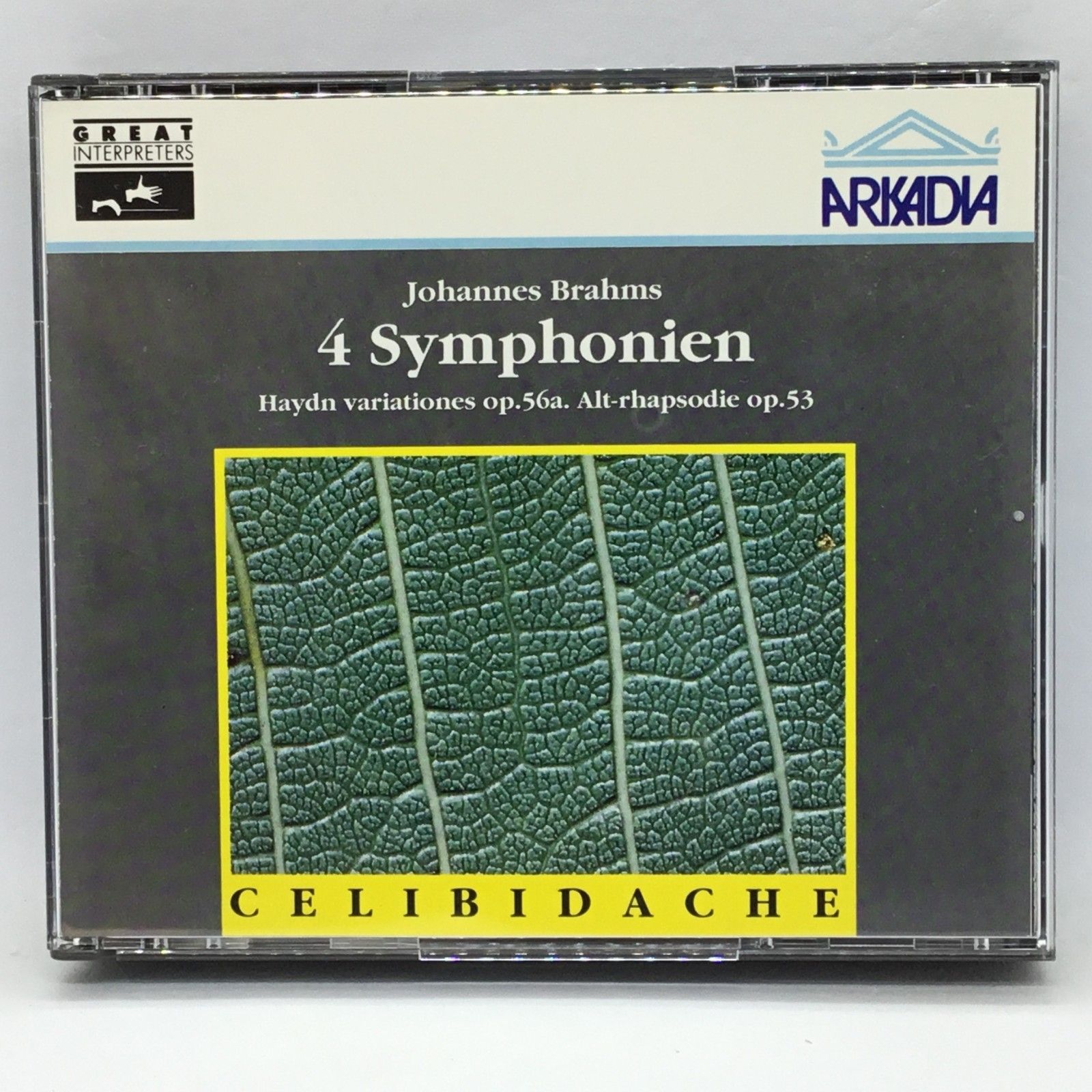 △ Celibidache / Brahms: 4 Symphonien, Haydn variations (3CD