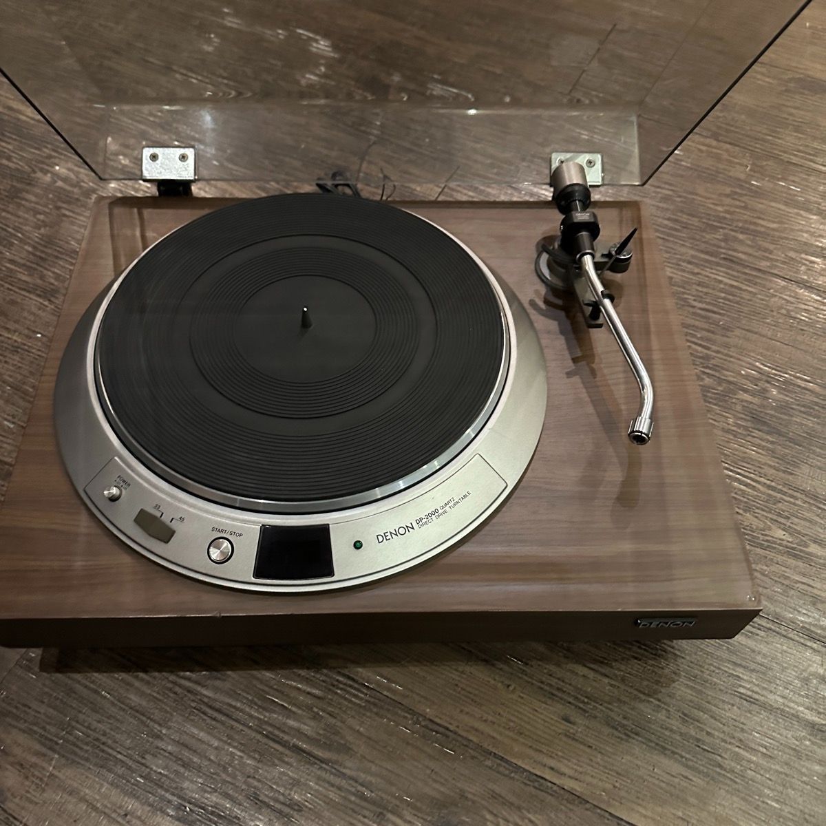 Denon DP-2500 レコードプレーヤー ダイレクトドライブ方式 ターン 