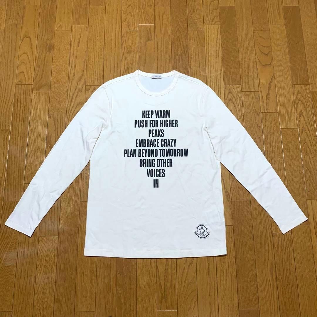 モンクレール ロンT 長袖Tシャツ L 国内正規品 3S699 - メルカリ