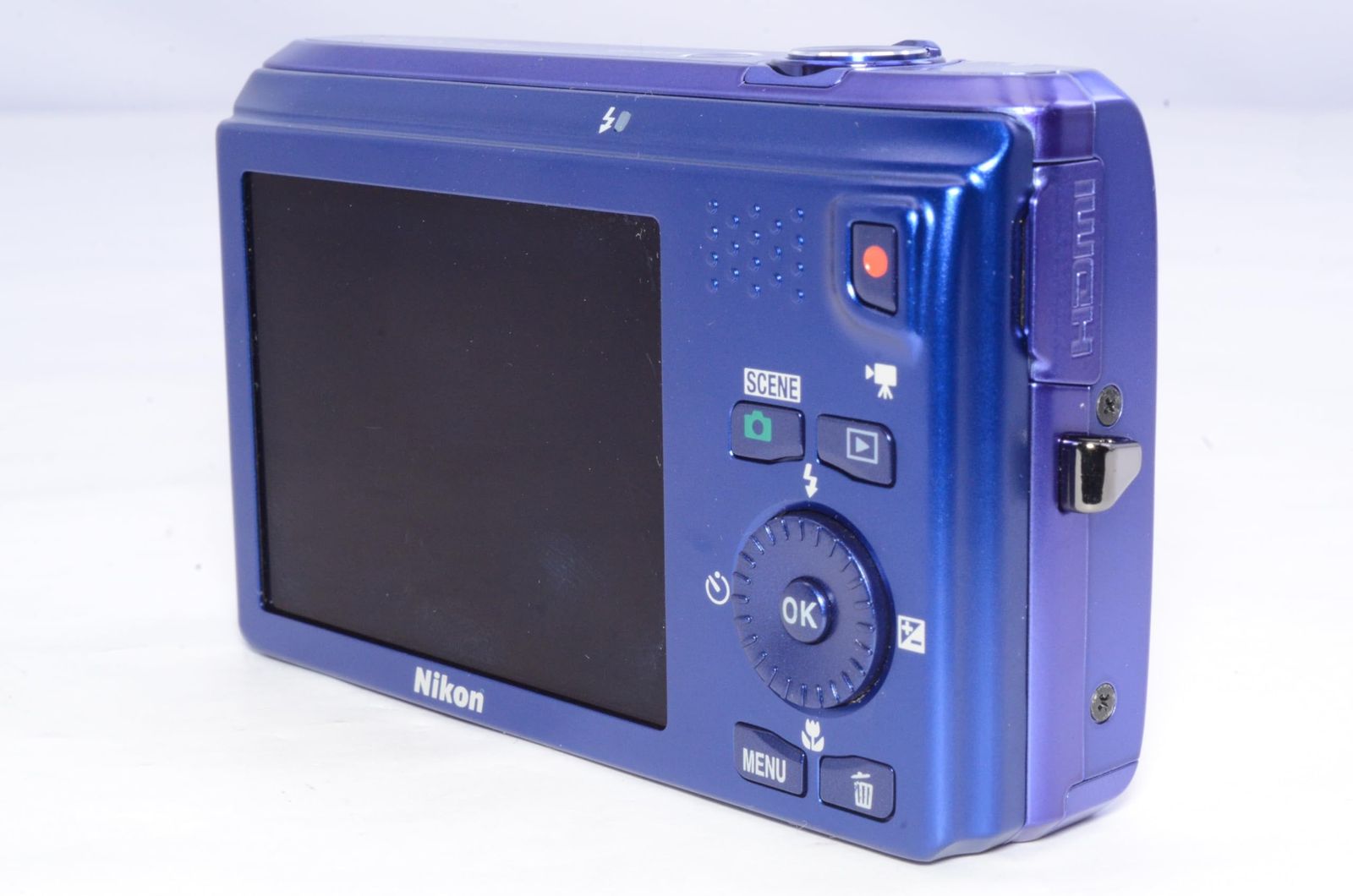 Nikon COOLPIX S6300 スタイリッシュブルー 実用良好 ケース付 動作 