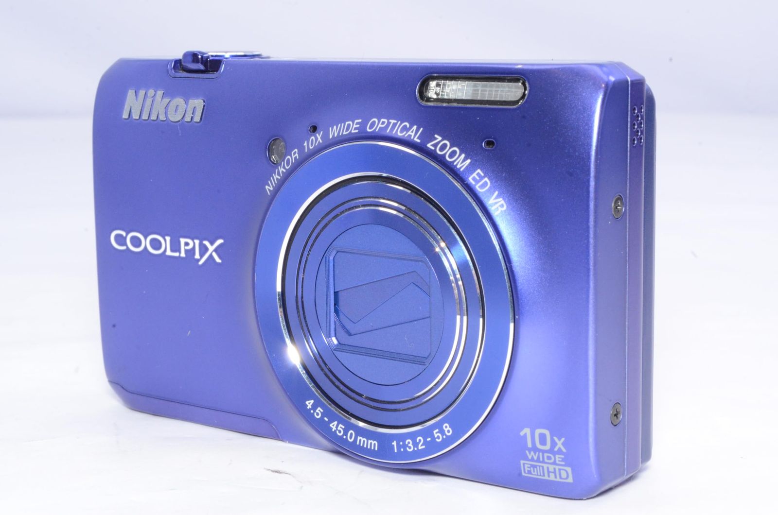 Nikon COOLPIX S6300 スタイリッシュブルー 実用良好 ケース付 動作 